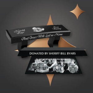 Custom Granite Memorial Products 6 Granite Memorial Benches and Chairs