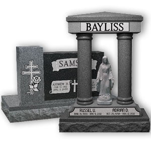 6 Types of Granite Monuments Your Customers Will Love 5 pillar and plura memorials