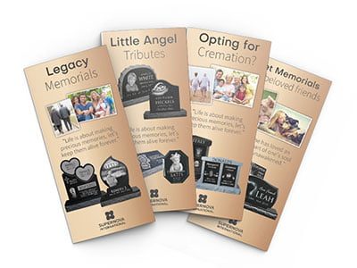 collection of brochures